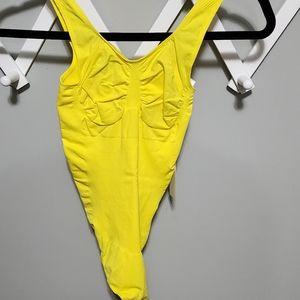 YITTY yellow bodysuit